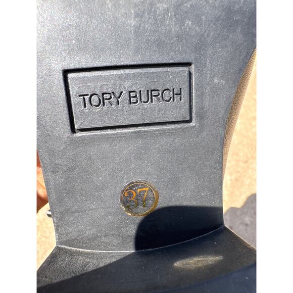 Tory Burch Black Leather Chelsea Boot 37 - Picture 8 of 8